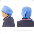 Disposable Doctor Surgical Hood Cap with Ties